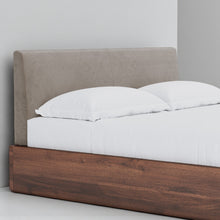 Load image into Gallery viewer, Aari Bed (Built-in Storage) - Solid Teak/Walnut/Oak Wood (King)