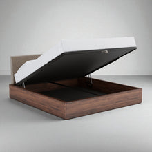 Load image into Gallery viewer, Aari Bed (Built-in Storage) - Solid Teak/Walnut/Oak Wood (King)