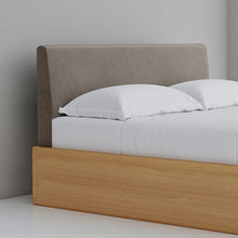 Load image into Gallery viewer, Aari Bed (Built-in Storage) - Solid Teak/Walnut/Oak Wood (Queen)