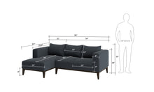 Load image into Gallery viewer, Florida Sectional Sofa 2 Seater