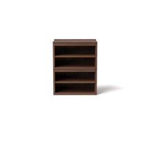 Load image into Gallery viewer, Stava Modular Shelving System | Solid Walnut/Teak/Oak Wood (4x1) | 3 Feet Length
