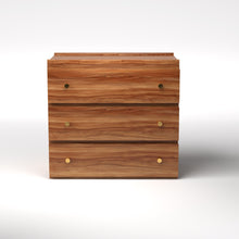 Load image into Gallery viewer, Stava Modular Drawer System | Solid Walnut/Teak/Oak Wood (3x1) | 3 Feet Length

