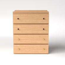 Load image into Gallery viewer, Stava Modular Drawer System | Solid Walnut/Teak/Oak Wood (4x1) | 3 Feet Length

