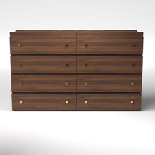 Load image into Gallery viewer, Stava Modular Drawer System | Solid Walnut/Teak/Oak Wood (4x2) | 5.5 Feet Length

