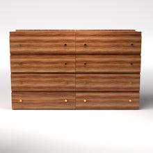 Load image into Gallery viewer, Stava Modular Drawer System | Solid Walnut/Teak/Oak Wood (4x2) | 5.5 Feet Length
