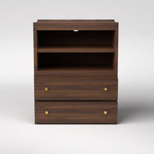 Load image into Gallery viewer, Stava Modular Credenza System | Solid Walnut/Teak/Oak Wood (4x1) | 3 Feet Length
