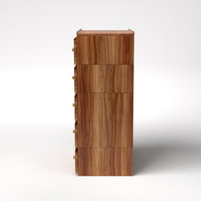 Load image into Gallery viewer, Stava Modular Drawer System | Solid Walnut/Teak/Oak Wood (5x1) | 3 Feet Length
