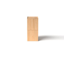 Load image into Gallery viewer, Stava Modular Shelving System | Solid Walnut/Teak/Oak Wood (4x1) | 3 Feet Length

