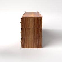 Load image into Gallery viewer, Stava Modular Drawer System | Solid Walnut/Teak/Oak Wood (3x3) | 8 Feet Length
