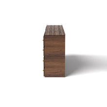 Load image into Gallery viewer, Stava Modular Credenza System | Solid Walnut/Teak/Oak Wood (4x3) | 8 Feet Length
