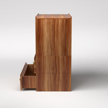 Load image into Gallery viewer, Stava Modular Credenza System | Solid Walnut/Teak/Oak Wood (4x1) | 3 Feet Length
