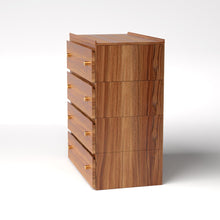 Load image into Gallery viewer, Stava Modular Drawer System | Solid Walnut/Teak/Oak Wood (4x1) | 3 Feet Length
