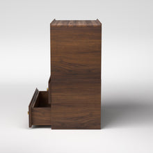 Load image into Gallery viewer, Stava Modular Credenza System | Solid Walnut/Teak/Oak Wood (4x1) | 3 Feet Length
