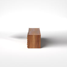 Load image into Gallery viewer, Stava Modular Credenza System | Solid Walnut/Teak/Oak Wood (2x2) | 5.5 Feet Length
