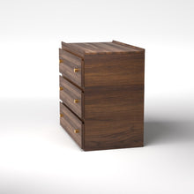 Load image into Gallery viewer, Stava Modular Drawer System | Solid Walnut/Teak/Oak Wood (3x1) | 3 Feet Length
