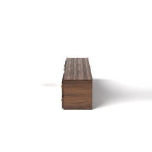 Load image into Gallery viewer, Stava Modular Credenza System | Solid Walnut/Teak/Oak Wood (2x3) | 8 Feet Length
