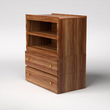 Load image into Gallery viewer, Stava Modular Credenza System | Solid Walnut/Teak/Oak Wood (4x1) | 3 Feet Length
