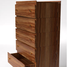 Load image into Gallery viewer, Stava Modular Drawer System | Solid Walnut/Teak/Oak Wood (5x1) | 3 Feet Length
