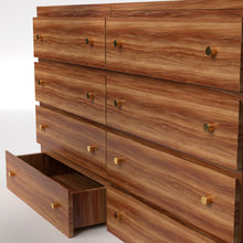 Load image into Gallery viewer, Stava Modular Drawer System | Solid Walnut/Teak/Oak Wood (4x2) | 5.5 Feet Length
