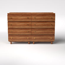 Load image into Gallery viewer, Stava Modular Drawer System | Solid Walnut/Teak/Oak Wood (4x2) | 5.5 Feet Length
