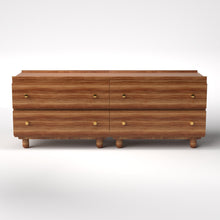 Load image into Gallery viewer, Stava Modular Drawer System | Solid Walnut/Teak/Oak Wood (2x2) | 5.5 Feet Length
