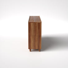 Load image into Gallery viewer, Stava Modular Shelving System | Solid Walnut/Teak/Oak Wood (4x3) | 8 Feet Length
