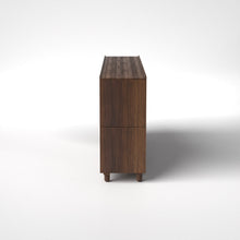 Load image into Gallery viewer, Stava Modular Shelving System | Solid Walnut/Teak/Oak Wood (4x3) | 8 Feet Length
