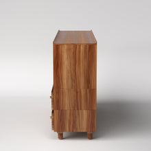 Load image into Gallery viewer, Stava Modular Credenza System | Solid Walnut/Teak/Oak Wood (4x2) | 5.5 Feet Length
