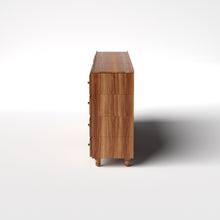 Load image into Gallery viewer, Stava Modular Credenza System | Solid Walnut/Teak/Oak Wood (4x3) | 8 Feet Length
