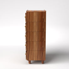 Load image into Gallery viewer, Stava Modular Drawer System | Solid Walnut/Teak/Oak Wood (5x1) | 3 Feet Length
