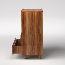 Load image into Gallery viewer, Stava Modular Credenza System | Solid Walnut/Teak/Oak Wood (4x1) | 3 Feet Length
