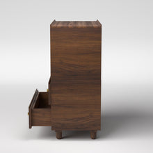 Load image into Gallery viewer, Stava Modular Credenza System | Solid Walnut/Teak/Oak Wood (4x1) | 3 Feet Length
