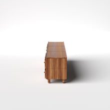 Load image into Gallery viewer, Stava Modular Credenza System | Solid Walnut/Teak/Oak Wood (2x3) | 8 Feet Length
