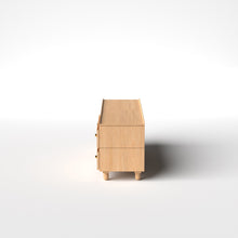 Load image into Gallery viewer, Stava Modular Credenza System | Solid Walnut/Teak/Oak Wood (2x2) | 5.5 Feet Length
