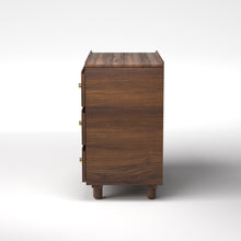 Load image into Gallery viewer, Stava Modular Drawer System | Solid Walnut/Teak/Oak Wood (3x1) | 3 Feet Length
