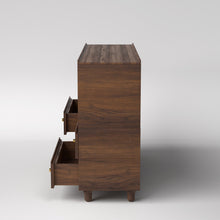 Load image into Gallery viewer, Stava Modular Credenza System | Solid Walnut/Teak/Oak Wood (4x2) | 5.5 Feet Length
