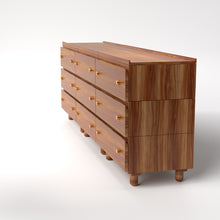 Load image into Gallery viewer, Stava Modular Drawer System | Solid Walnut/Teak/Oak Wood (3x3) | 8 Feet Length
