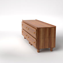 Load image into Gallery viewer, Stava Modular Drawer System | Solid Walnut/Teak/Oak Wood (2x2) | 5.5 Feet Length
