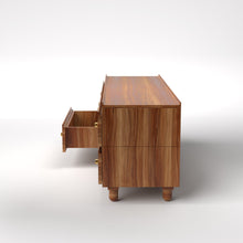 Load image into Gallery viewer, Stava Modular Drawer System | Solid Walnut/Teak/Oak Wood (2x2) | 5.5 Feet Length
