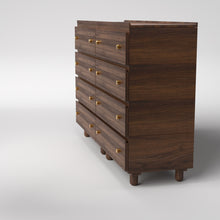 Load image into Gallery viewer, Stava Modular Drawer System | Solid Walnut/Teak/Oak Wood (4x2) | 5.5 Feet Length
