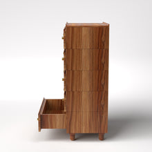 Load image into Gallery viewer, Stava Modular Drawer System | Solid Walnut/Teak/Oak Wood (5x1) | 3 Feet Length
