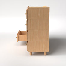 Load image into Gallery viewer, Stava Modular Drawer System | Solid Walnut/Teak/Oak Wood (4x2) | 5.5 Feet Length
