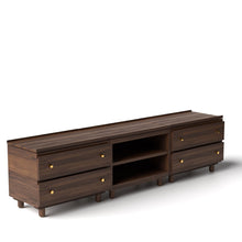 Load image into Gallery viewer, Stava Modular Credenza System | Solid Walnut/Teak/Oak Wood (2x3) | 8 Feet Length
