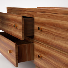 Load image into Gallery viewer, Stava Modular Drawer System | Solid Walnut/Teak/Oak Wood (2x2) | 5.5 Feet Length
