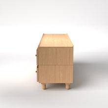 Load image into Gallery viewer, Stava Modular Drawer System | Solid Walnut/Teak/Oak Wood (2x2) | 5.5 Feet Length
