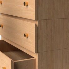 Load image into Gallery viewer, Stava Modular Drawer System | Solid Walnut/Teak/Oak Wood (3x1) | 3 Feet Length
