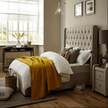 Load image into Gallery viewer, Austin Upholstered Bed Without Storage In Suede
