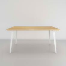 Load image into Gallery viewer, Serenity Dining Table (5x3 feet) - White Oak Veneer
