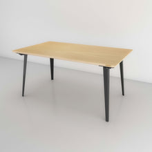 Load image into Gallery viewer, Serenity Dining Table (5x3 feet) - White Oak Veneer
