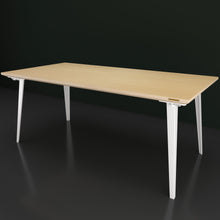 Load image into Gallery viewer, Serenity Dining Table XL (6x3 feet) - White Oak Veneer
